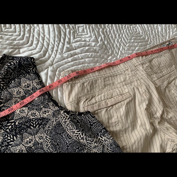 Anthro Hei Hei Striped Beachwalk Trousers Sz 30 - Picture 6 of 16